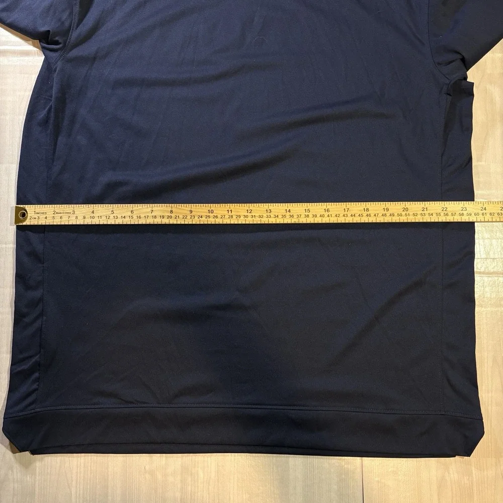 Jordan Elite Marquette University Long Sleeve Shirt Men's Size L Navy Blue